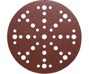 Klingspor 342159 PS 22K Disques avec support papier, auto-agrippants pour bois, métal universel, forme de trou GLS74, grain 120, diamètre 150 mm