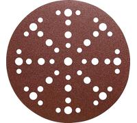 Klingspor 342423 PS 22K Disques avec support papier, auto-agrippants pour bois, métal universel, forme de trou GLS74, grain 100, diamètre 150 mm