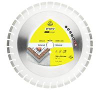 Klingspor 347485 DT 600 U Supra Disque à tronçonner diamanté Diamètre 400 mm Ø de perçage 25.4 mm Matériaux de chantier, Béton