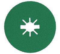 Klingspor 351164 Disque en fibres Diamètre 125 mm Ø de perçage 22 mm acier inoxydable 25 pc(s)