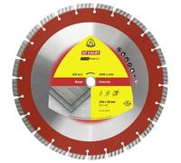 Klingspor 354797 DT 350 BT Extra Disque à tronçonner diamanté Diamètre 350 mm Ø de perçage 20 mm Béton 1 pc(s)