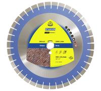 Klingspor 360934 DT 600 KM Supra Disque à tronçonner diamanté Diamètre 350 mm Ø de perçage 25.4 mm Brique réfractaire à dureté