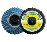 Klingspor 365148 MST 624 Assiette de maille abrasive, grain 80 50 mm arqué Quick Roll Connect Diamètre 50 mm 10 pc(s)