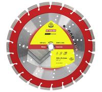 Klingspor 369575 DT 900 BX Special Disque à tronçonner diamanté Diamètre 400 mm Ø de perçage 25.4 mm Béton ancien, armé, Béton