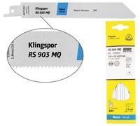 Klingspor 670429 RS 903 lames de scie sabre MQ, 230 x 19 x 0,9 mm longueur utile 210Bi-métal, fraisé, meublé, 14 dents par pouce