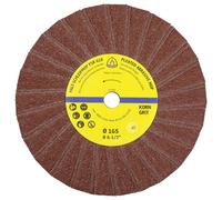 Klingspor 73994 FSR 618 prédateurs de ponçage, 165 x 14 mm grain 120 à une rangée 2 lamelles par paquet Diamètre 165 mm 10 pc(s)