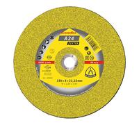 Klingspor A 24 Extra 189002 Disque à tronçonner à moyeu déporté 230 mm 25 pc(s) métal
