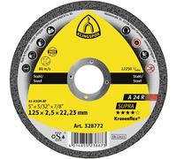 Klingspor A 24 R Supra 13464 Disque à tronçonner 230 mm 25 pc(s) acier