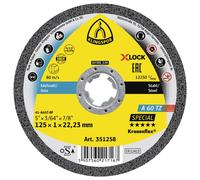 Klingspor A 46 TZ Special 351256 Disque à tronçonner 125 mm 25 pc(s) acier inoxydable, acier