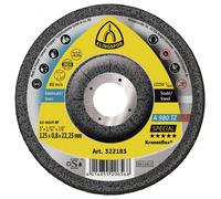 Klingspor Disques à tronçonner 322183 A 980 TZ 125 x 0,8 x 22,23 mm coudée – 25 pièces