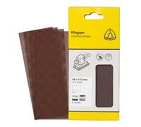 Klingspor Bande grillagée Klingspor AN 400, grain 120 80 x 133 mm Quantité:5