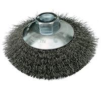 Klingspor BK 600 W Brosse conique, filetage M 14 0,3 acier 125 mm BK 600 W 370724 1 pc(s)