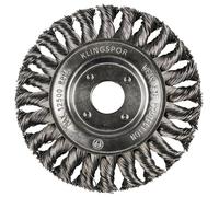 Klingspor BR 600 Z Brosse ronde torsadée à une rangée Nombre de rangées 1, 125 x 14 x 22,23 mm 0,5 acier BR 600 Z 358312 1 pc(s)