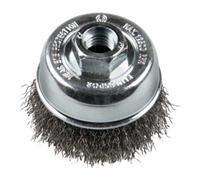 Klingspor Brosse boisseau Klingspor 80 mm filetage M 14 0,3 acier Quantité:1