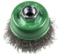 Klingspor Brosse en pot BT 600 W, filetage M 14 0,3 acier inoxydable 65 mm BT 600 W 358377 1 pc(s)