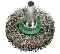 Klingspor BRS 600 W Brosse ronde pour mouton 600 W, 60 x 14 x 6 mm 0,3 acier inoxydable BRS 600 W 358360 10 pc(s)