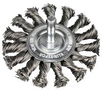 Klingspor BRS 600 Z Brosse ronde de mouton torsadée Nombre de rangées 1, 75 x 12 x 6 mm 0,5 acier BRS 600 Z 358320 10 pc(s)