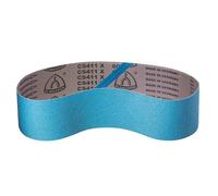 Klingspor CS 411 X Lot de 5 bandes abrasives 150 x 1220 mm Grain P120