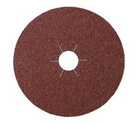 Klingspor CS 561 Disques Fibre Klingspor 125 x 22 mm Grain 40 alésage étoilé Quantité:25