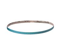 Klingspor CS411Y Lot de 25 bandes abrasives en tissu zircon pour métal et acier - 9 x 533 mm - Grain P120 - Compatible par exemple avec Flex LBS 1105 VE et compatible avec les limes à bande Makita