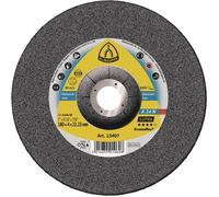 Disque à ébarber A 24 N Supra pour l'usinage de l'acier inoxydable, Ø x Épais. : 230 x 6,0 mm, Modèle Coudé, Vitesse maxi. 6600 tr/mn G