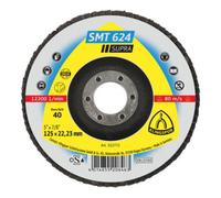 Klingspor Disque à lamelles Klingspor SMT 624 125 x 22,23 mm grain 40 convexe Quantité:10