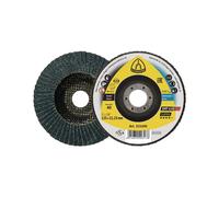 KLINGSPOR Disque à lamelles SMT 626 Supra D. 125 mm granulation 40 6 degr. co...