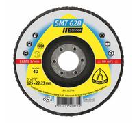 KLINGSPOR Disque à lamelles SMT 628 Supra D. 125 mm granulation 40 plat ( 4000842270 )