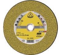 Disque à tronçonner A 24 Extra D115x2,5mm courbé STA perçage 22,23mm KLINGSPOR