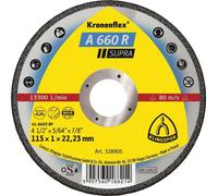 KLINGSPOR Disque à tronçonner A 660 R Supra Ø 115 x 1 mm droit - 328905