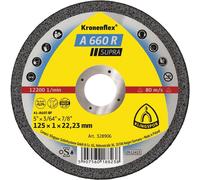 KLINGSPOR Disque à tronçonner A 660 R Supra Ø 125 x 1 mm droit - 328906
