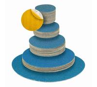 Klingspor Disque abrasif autocollant Ø 150 250 300 400 600 mm PS21FK zircon 400 mm / 5 disques 80