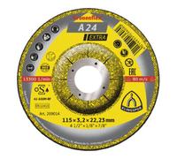 Klingspor Disque de coupe Klingspor A 24 EX115 x 3,2 x 22,23 mm coudé Quantité:25