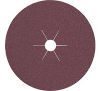 Klingspor Disque en fibre vulcanisée Grain 120 Diamètre 180mm pour bois / métal Corindon - 11066