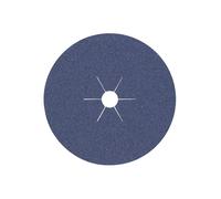 KLINGSPOR Disque en fibres CS 565 D. 125 mm granulation 24 INOX corindon zirc...