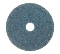 Klingpsor 320106 NDS 800 Lot de 10 disques non tissés pour métal universel, acier inoxydable, degré de finesse Coarse, marron, grain 100, 125 mm x 22 mm
