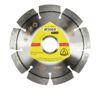 Klingspor Disques à tronçonner diamantés Klingspor DT 350 U, 125 x 2,4 x 22,23 mm 9 segments 33 x 2,4 x 10 mm, denture standard Quantité:1