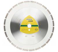 Klingspor DT 900 US Disques à tronç. Diamanté Klingspor 500 x 3,7 x 25,4 mm 36 segments 40 x 3,7 x 10 mm, Segments rapprochés Quantité:1