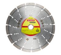 Klingspor DT 900 B Disques à tronç. Diamanté Klingspor 115 x 2,4 x 22,23 mm 8 segments 33 x 2,4 x 12 mm, denture standard Quantité:1