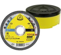 Klingspor EDGE Special 355380 Disque à tronçonner 115 mm 25 pc(s) acier inoxydable, acier, aluminium