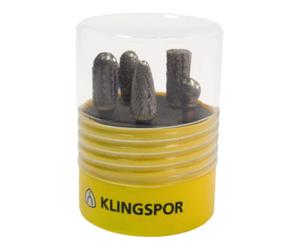 Klingspor HF100BOX5 Fraises carbure / set Klingspor 9,6 x 6 mm denture croisée Quantité:1
