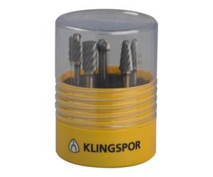 Klingspor HF100INOX Fraises carbure / set Klingspor 9,6 x 6 mm coupe spéciale inox Quantité:1