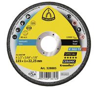 Klingspor K 960 TX Special 328885 Disque à tronçonner 115 mm 25 pc(s) acier, acier inoxydable, Acier fortement allié, Acier au