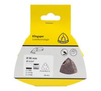 Klingspor Kit de disques à grille/triangles Klingspor AN 400, 96 mm Quantité:1