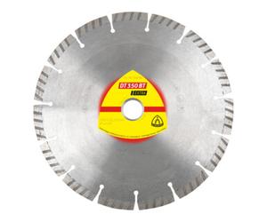 Klingspor Lame de scie diamantée Klingspor DT 350 BT, 115 x 2,4 x 22,23 mm 8 segments 33 x 2,4 x 10 mm, standard Turbo Quantité:1