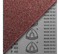 Klingspor Lot de 10 bandes abrasives en corindon - 200 x 2000 mm - Grain 40