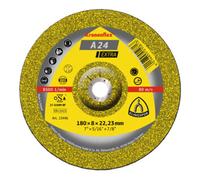 Klingspor Meule d'ébarbage Klingspor A 24 EX150 x 6 x 22,23 mm coudée Quantité:10
