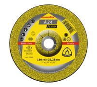 Klingspor Meule d'ébarbage Klingspor A 24 EX180 x 6 x 22,23 mm coudée Quantité:10