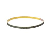 Klingspor NBF 800 Lot de 20 bandes abrasives en non-tissé pour métal et finition - 9 x 533 mm Grain très fin - Très fin (280-360) - Compatible par exemple avec Flex LBS 1105 VE et compatible avec les