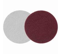 Klingspor NDS 342641 Lot de 20 disques non tissés pour métal universel, acier, acier inoxydable, plastique, peinture, peinture, mastic, gris, ultra fin, diamètre 150 mm